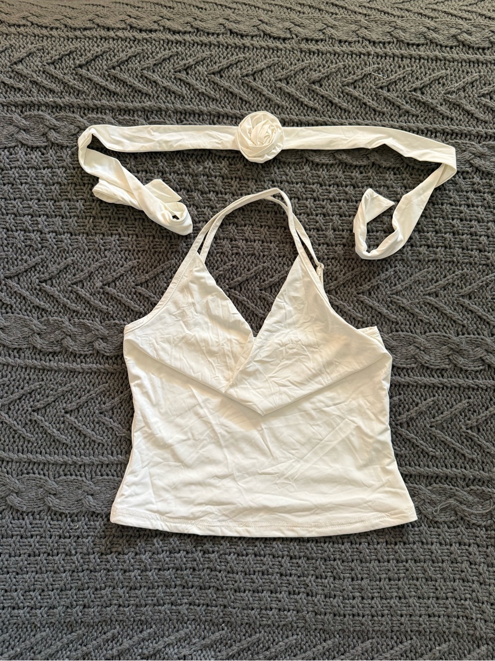 Revolve MORE TO COME Tabitha Top in White
